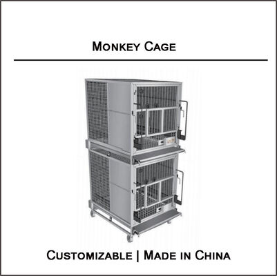 Intelligent Animal Laboratory Equipment Stainless Steel Pig Cat Dog Monkey Cage