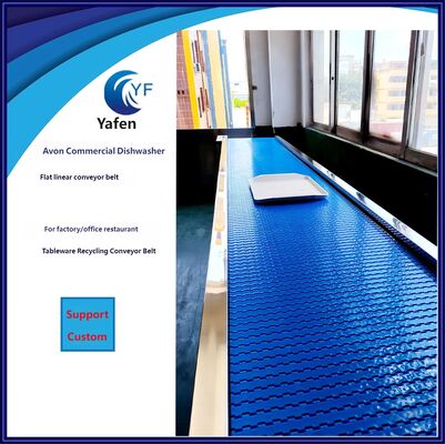 Flat Type Meal Collection Conveyor Chain Plate Curved Conveyor Round Belt