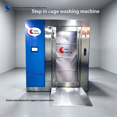 Animal Laboratory Equipment Walk In Cage Washer Tunnel Cage Washer Cabinet Cage Washer