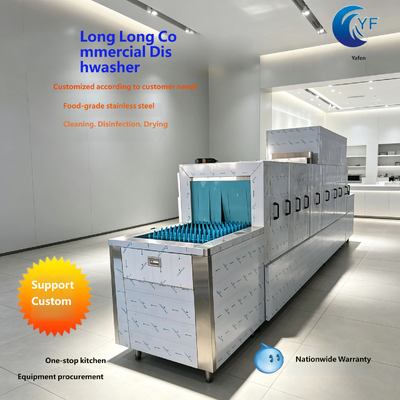 Commercial Kitchen High-volume Tableware Washing Machines, Various Models of Commercial Dishwashers, Washing Disinfection and Drying All-in-one Machines