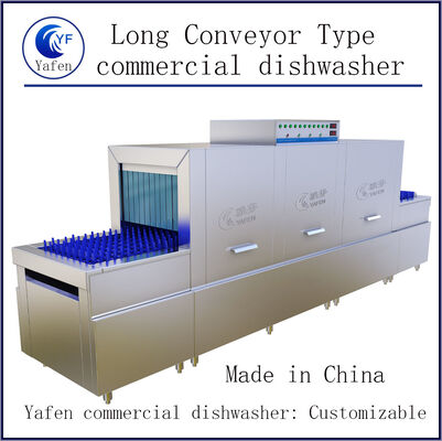 Commercial Intelligent Dishwasher Equipment Full Automatic For Large Factory Canteens