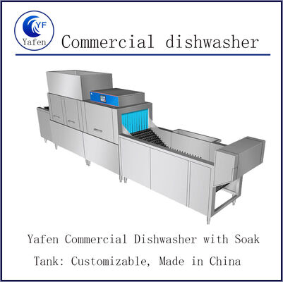 20KW Ultrasonic Commercial Dishwasher For Large Chain Restaurants Hotel Catering Departments