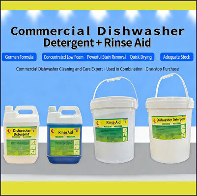 Commercial Dishwasher Consumables Bacteriostatic Detergent Drying Agent Combination Set