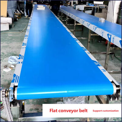 Flat Type Meal Collection Conveyor Chain Plate Curved Conveyor Round Belt