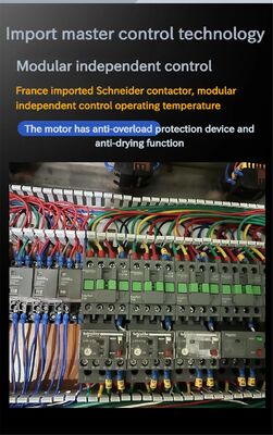 Tunnel Type Commercial Dishwasher Large Stainless Steel Dishwashers For University Canteens