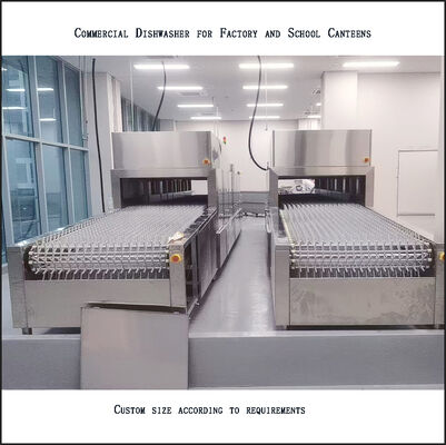 Large Commercial Tableware Dishwasher For Units Factories Large Canteen