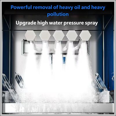 Large Commercial Tunnel Dishwasher Central Kitchen Dishwasher With Disinfection Drying Effects