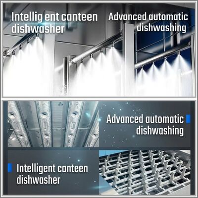 Fully Automatic Commercial Dishwasher, Special for Fast Food Restaurants, Central Kitchens, Factories and Canteens