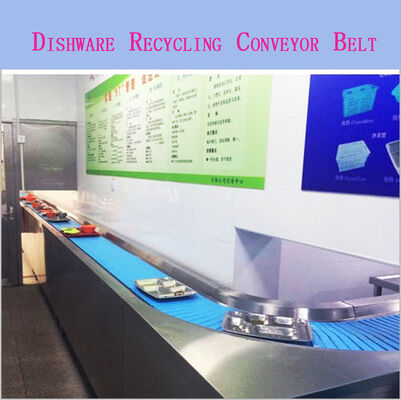 Conveyor belt e-commerce warehouse packing conveyor belt canteen tableware recycling conveyor belt