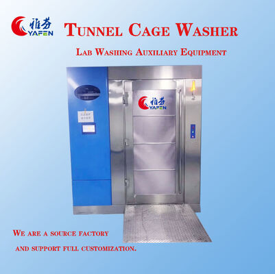 Walk-in Cage Washer, Automatic Animal Laboratory Cage Cleaning Machine, Customizable
