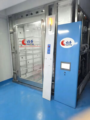 Walk-in Cage Washer Automatic Lab Animal Cage Washing Machine 304 Stainless Steel High Pressure Spray Disinfection Drying Integrated for Vivarium Laboratory