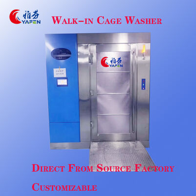 Large Capacity Walk In Cage Cleaning Machine Fully Automatic For Animal Laboratories