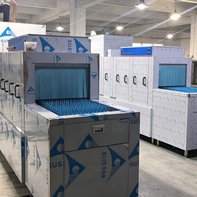 Our commercial dishwashers are fully assembled in our professional dishwasher workshop.