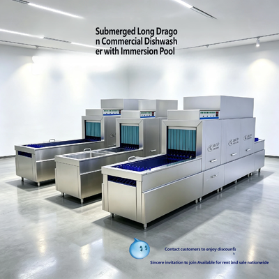 Custom Tableware Rotary Turner & Supporting Tableware Washing Equipment, Commercial Dishwashers for Commercial Kitchens