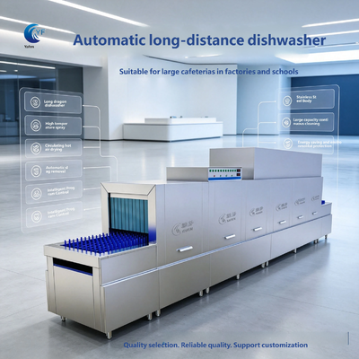 Commercial Kitchen High-volume Tableware Washing Machines, Various Models of Commercial Dishwashers, Washing Disinfection and Drying All-in-one Machines